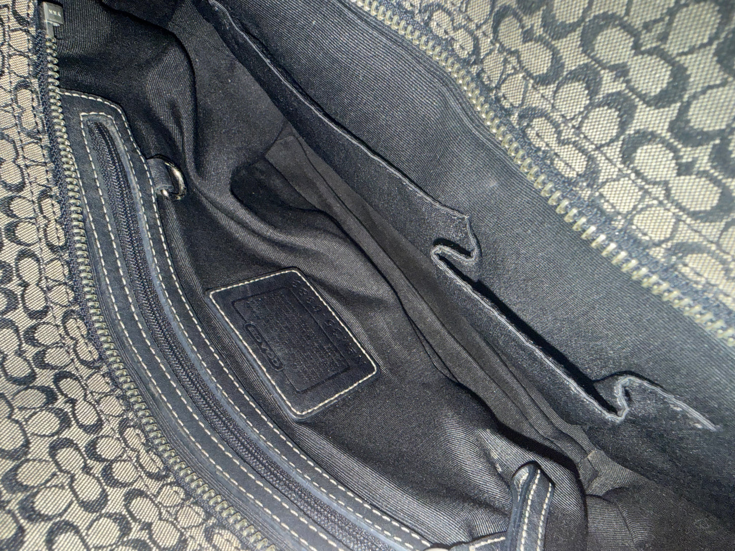 Coach Signature Buckle Tote Bag