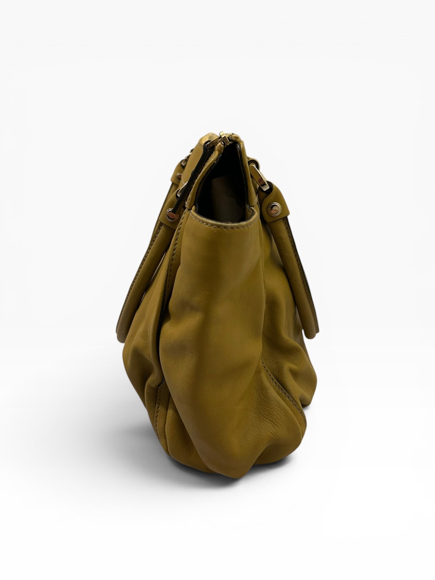 Gucci Abbey Leather Shoulder Bag
