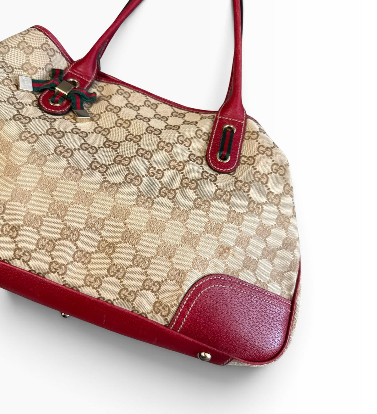 Gucci Canvas Web Princy Bag