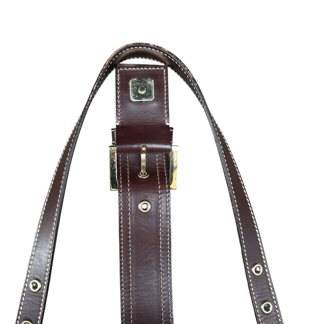 Fendi Selleria Pink Zucca Shoulder Bag