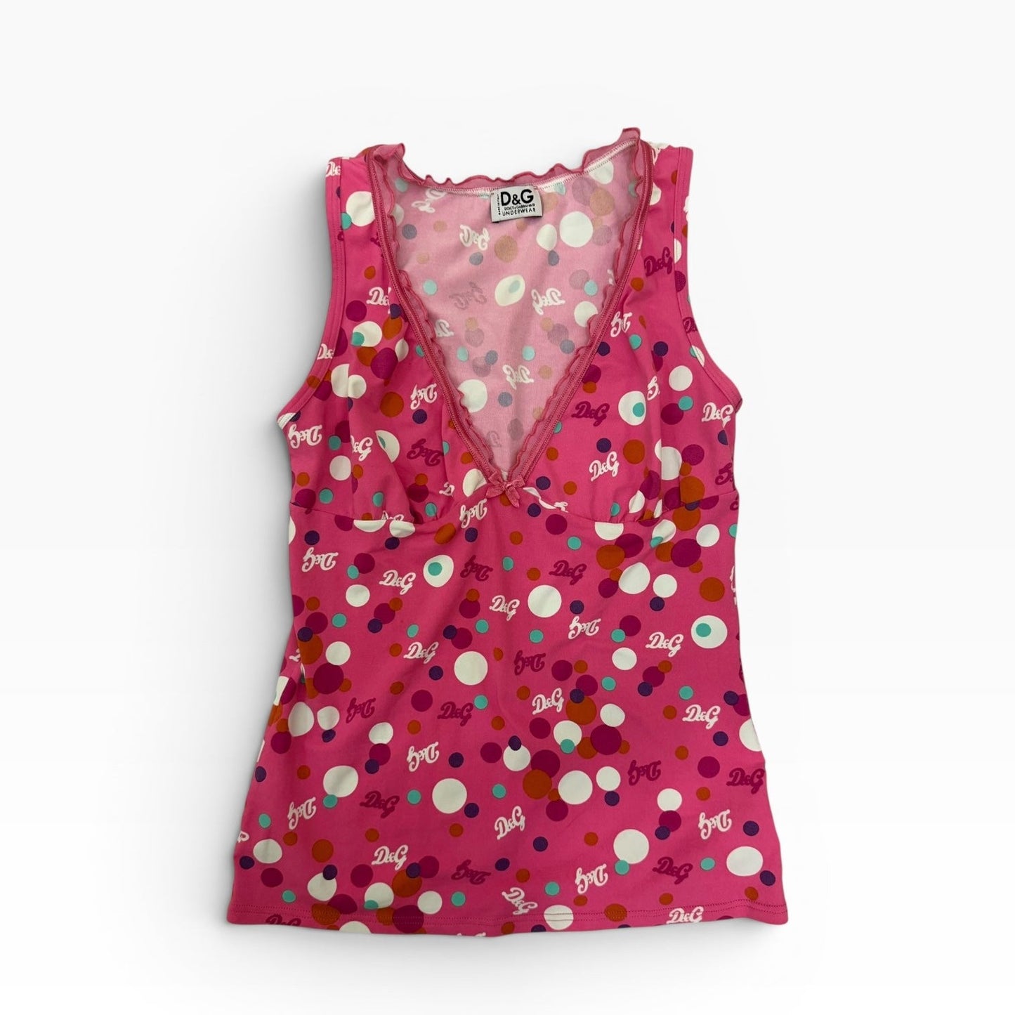 Dolce & Gabbana Pink Vest Top