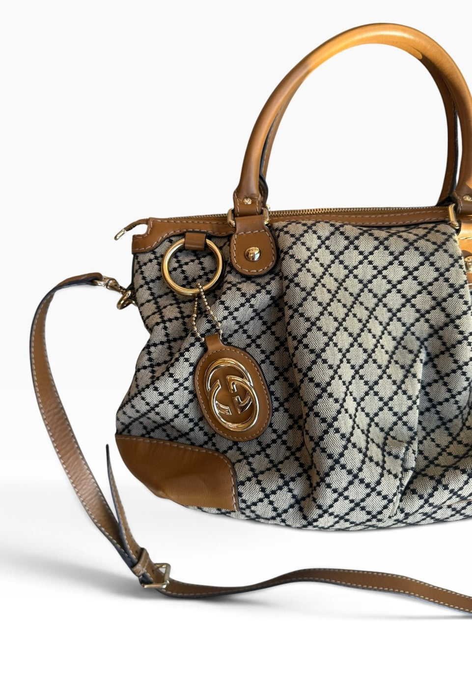 Gucci Sukey Monogram Shoulder Bag