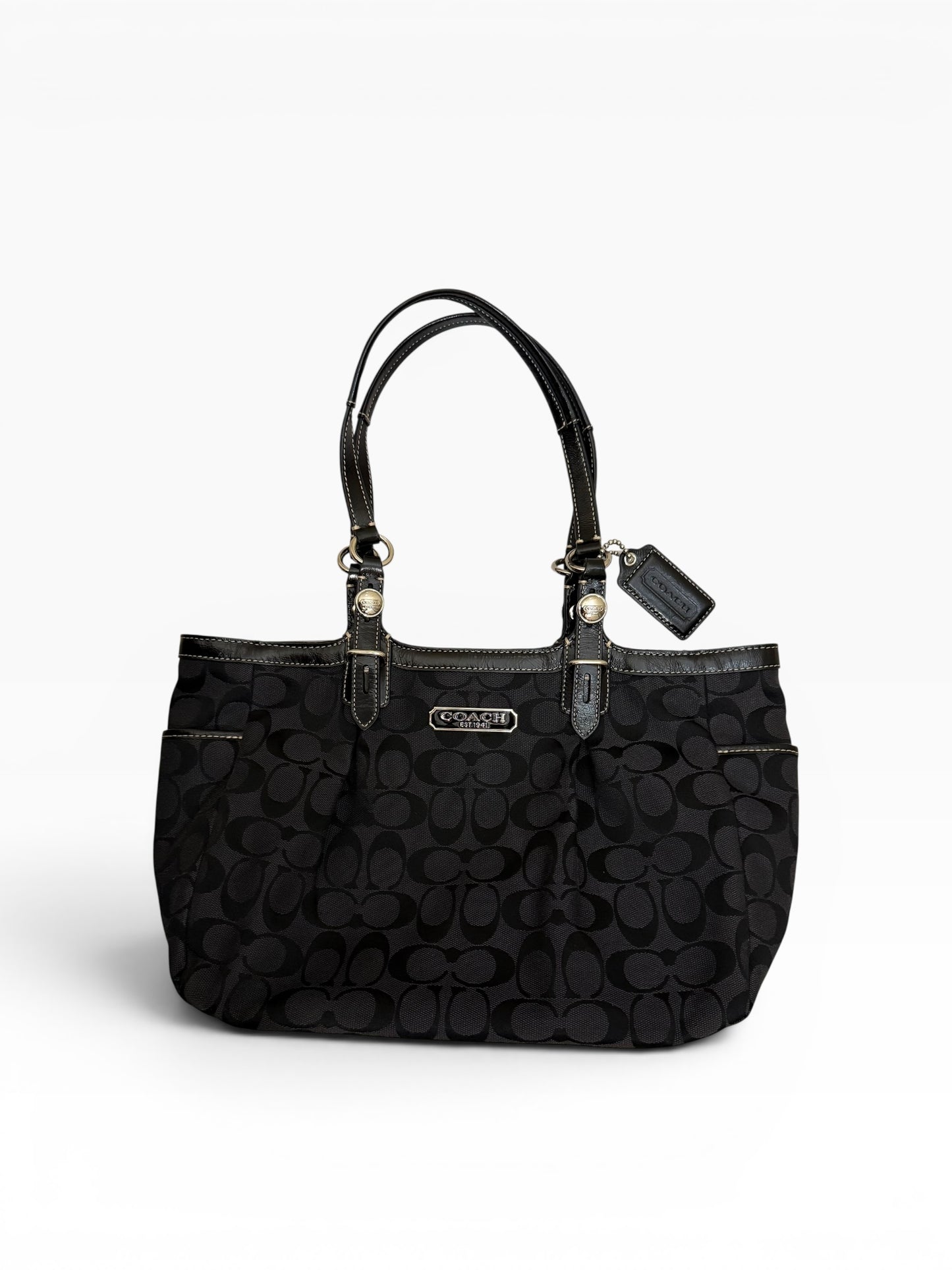 Coach Signature East West Shoulder Bag