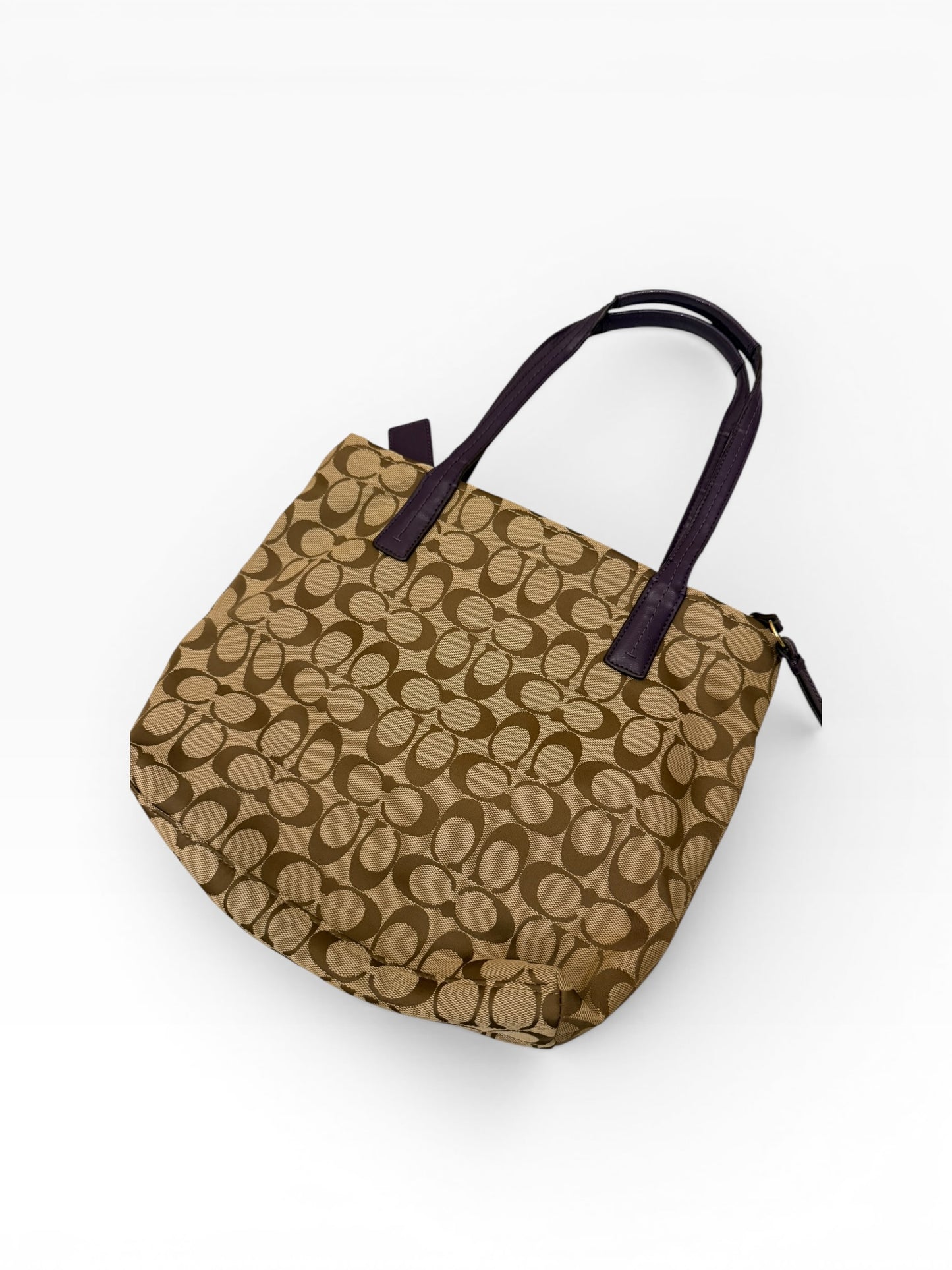 Coach Python Tote