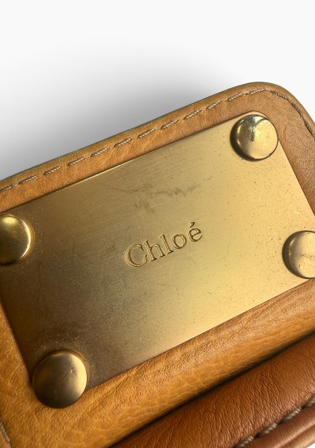 Vintage Chloé Paddington Leather Bag