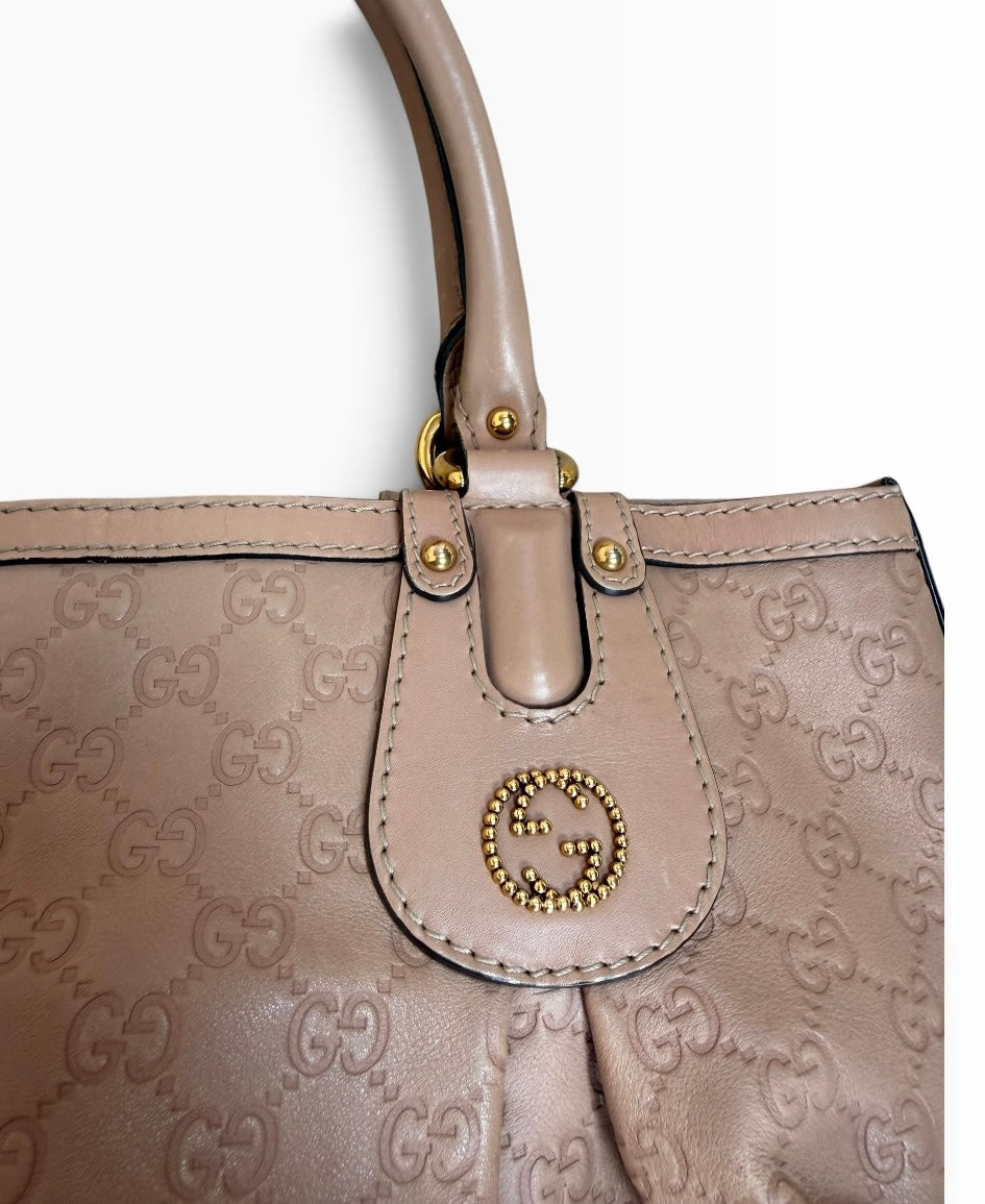 Gucci Guccissima Leather Tote Bag
