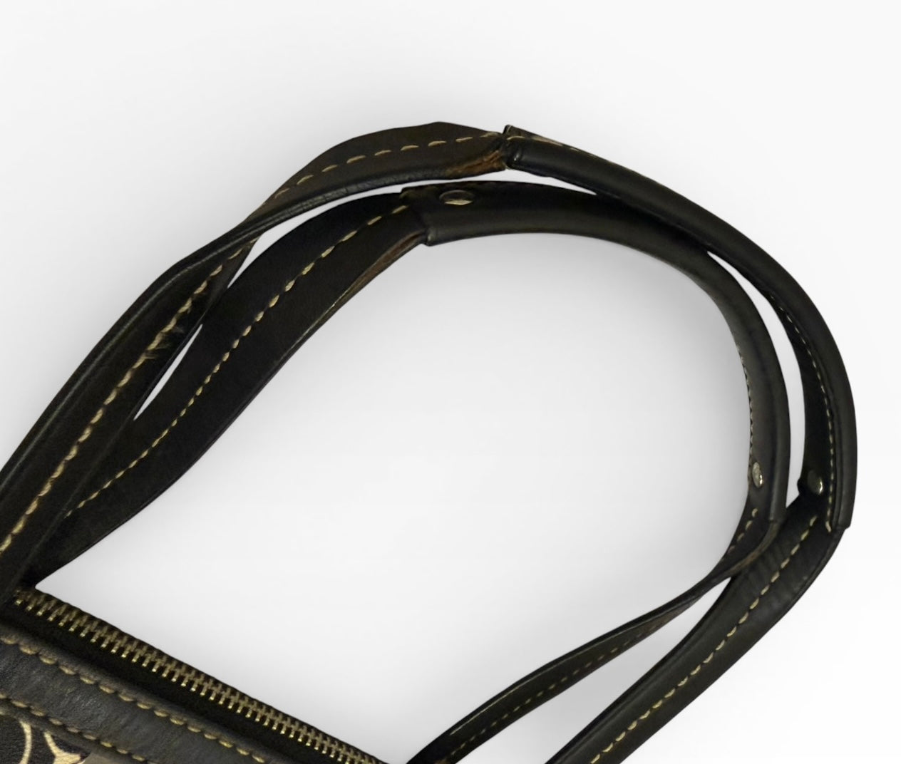 Coach Stripe Satchel