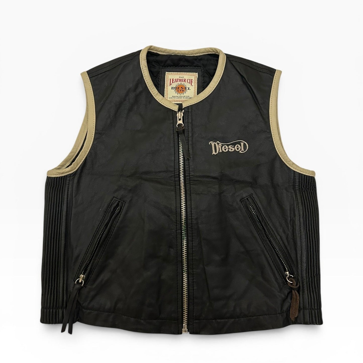 Archive Diesel Leather Vest