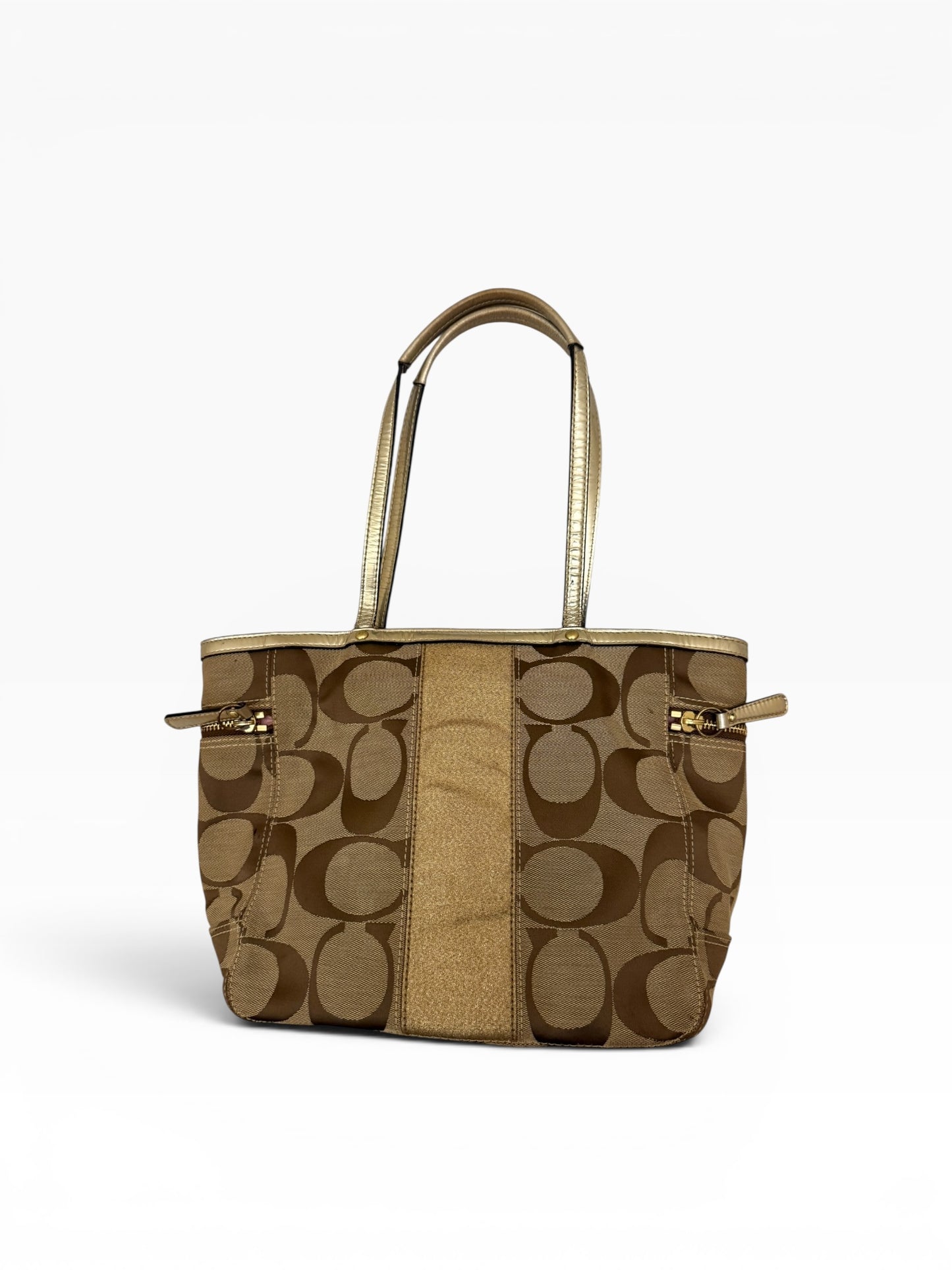Coach Gold Tote