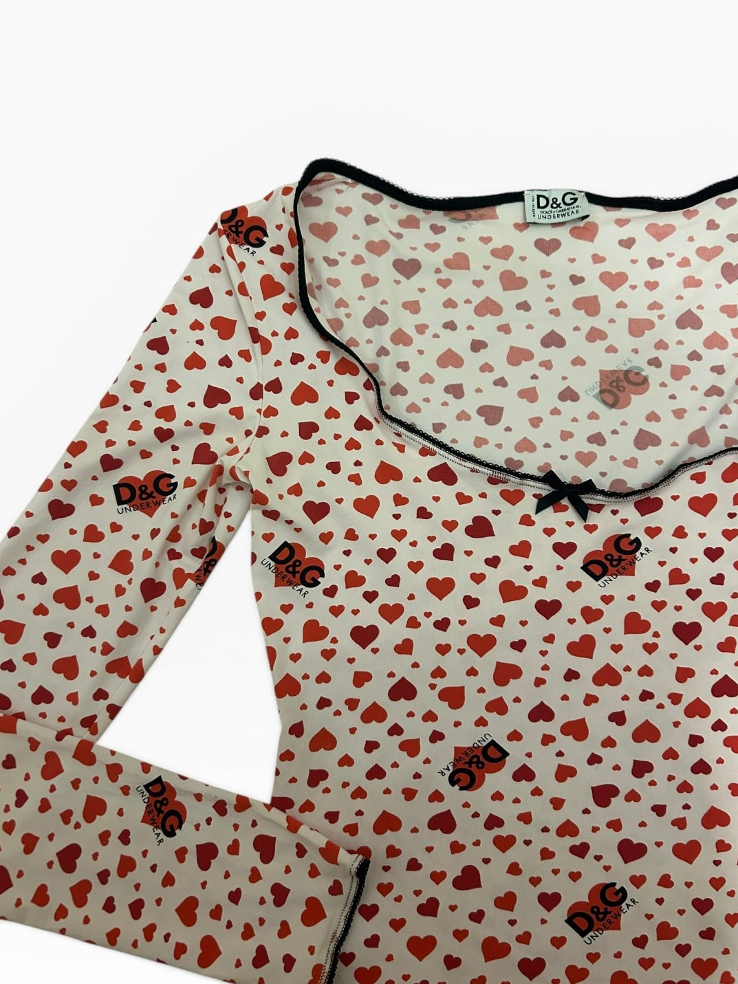 Dolce & Gabbana Heart Print Longsleeve
