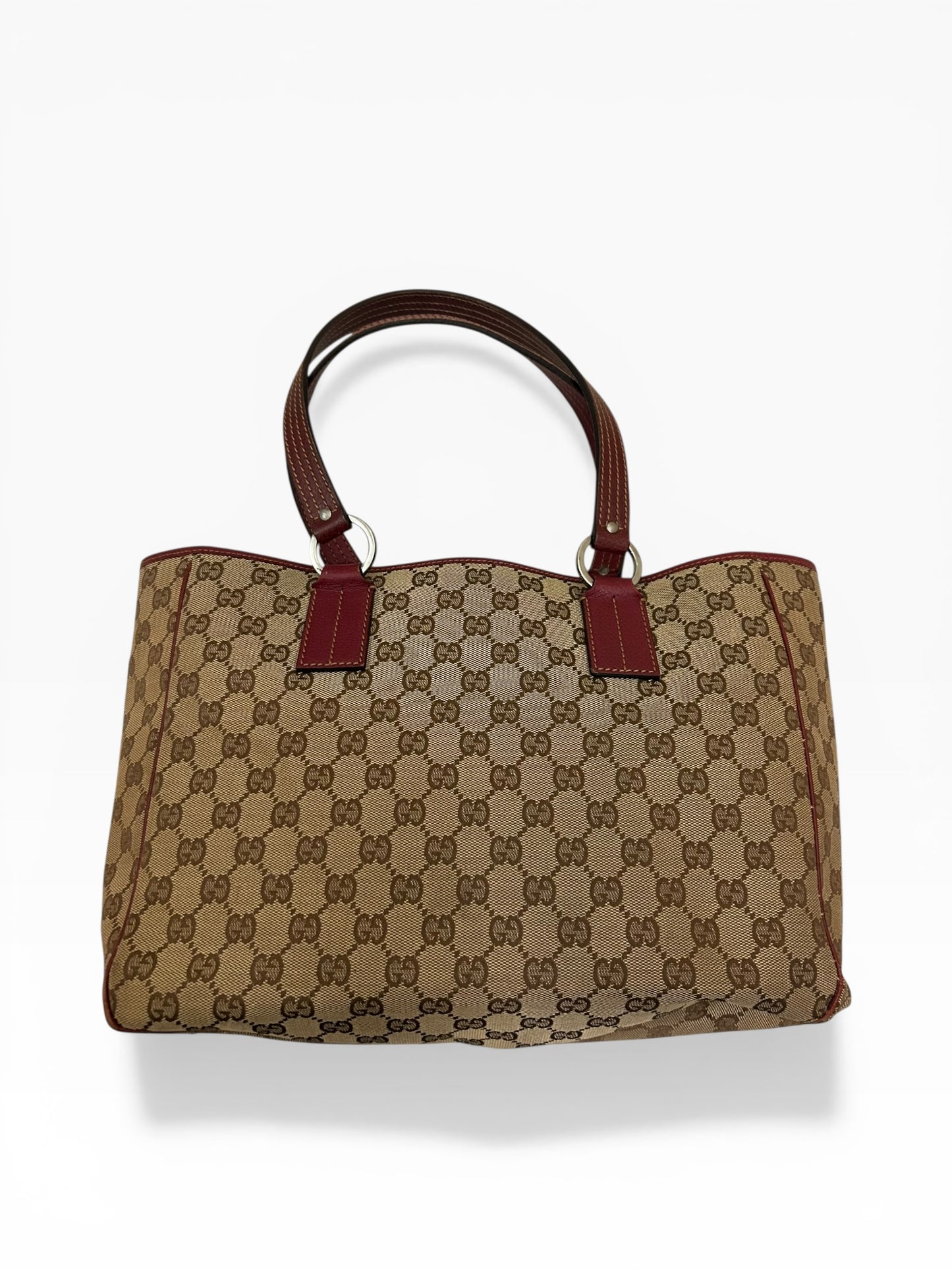 Gucci Monogram Tote Shoulder Bag