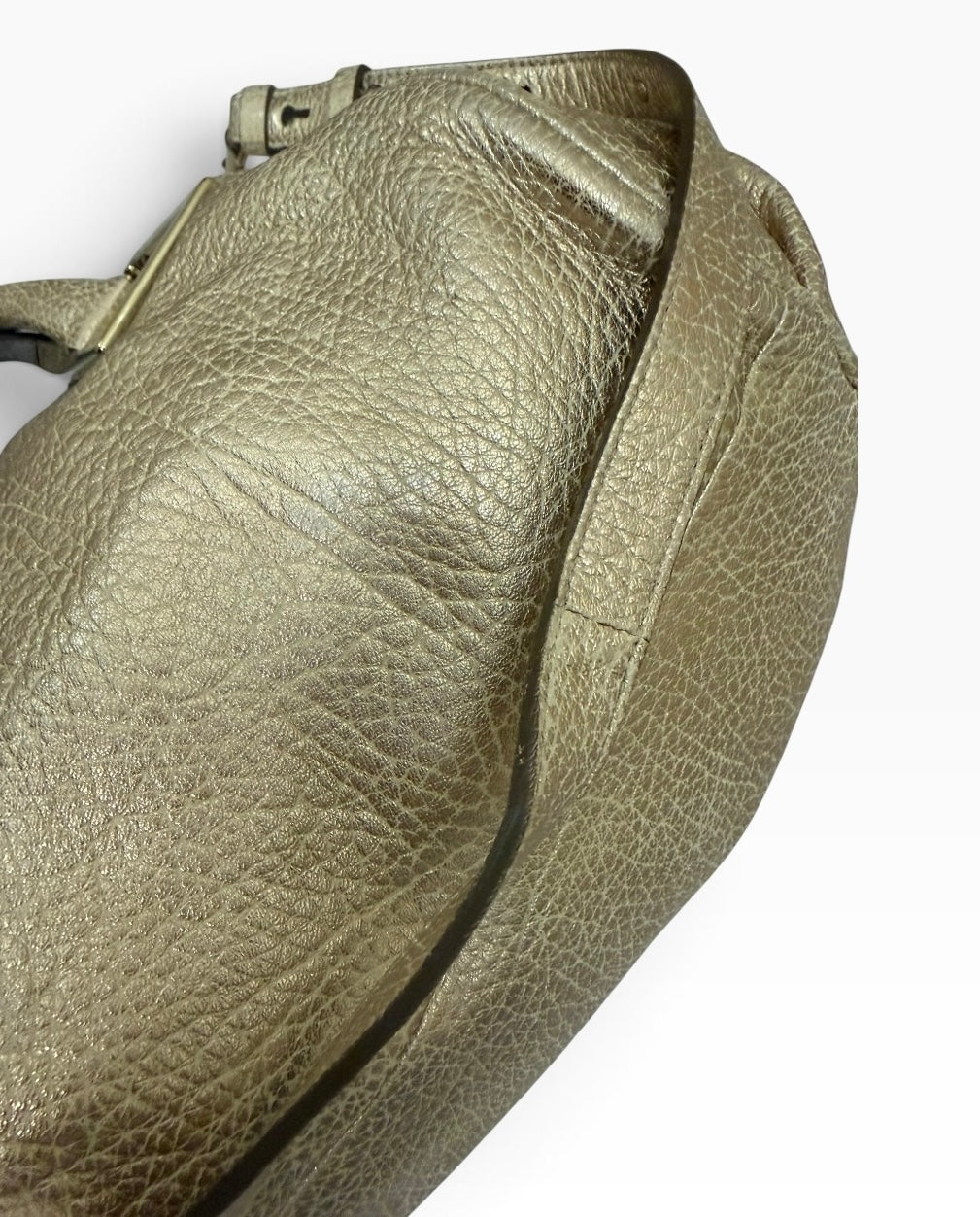 Chloe Ethel Metallic Gold Bag