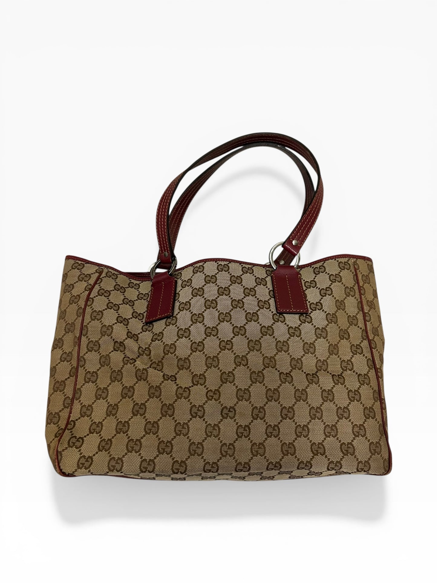 Gucci Monogram Tote Shoulder Bag