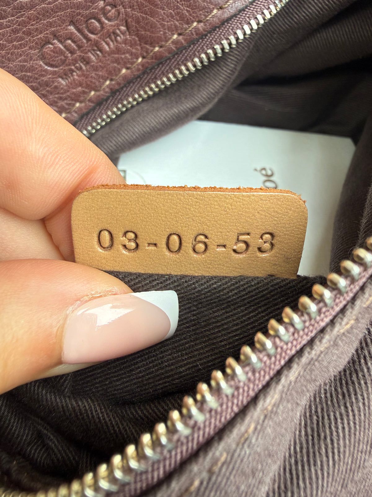 Vintage Chloé Paddington Leather Bag
