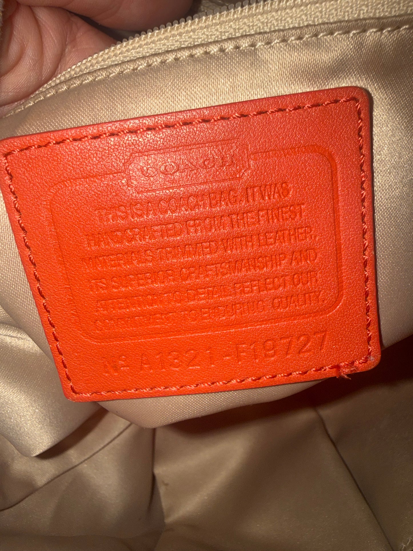 Coach Hobo Tote Bag
