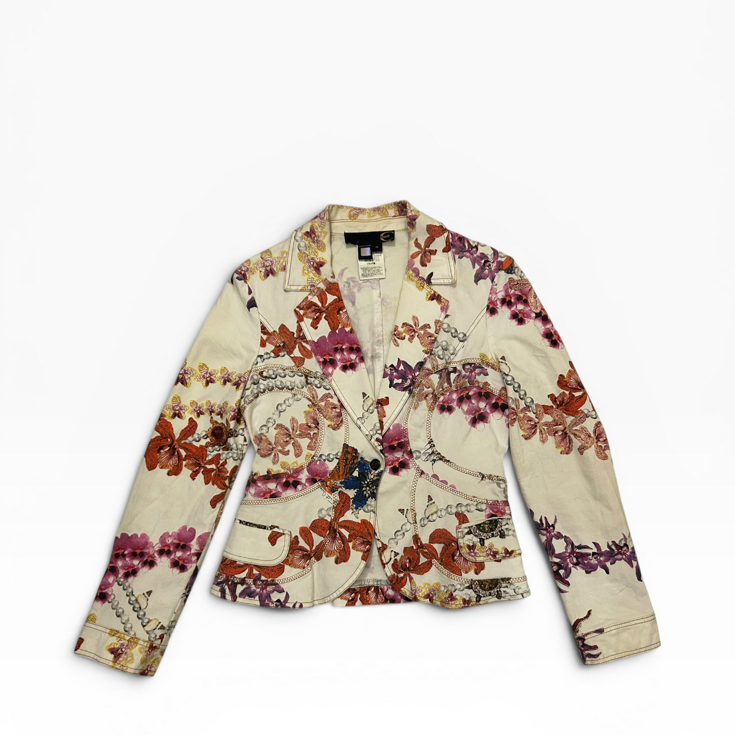 Roberto Cavalli Floral Blazer