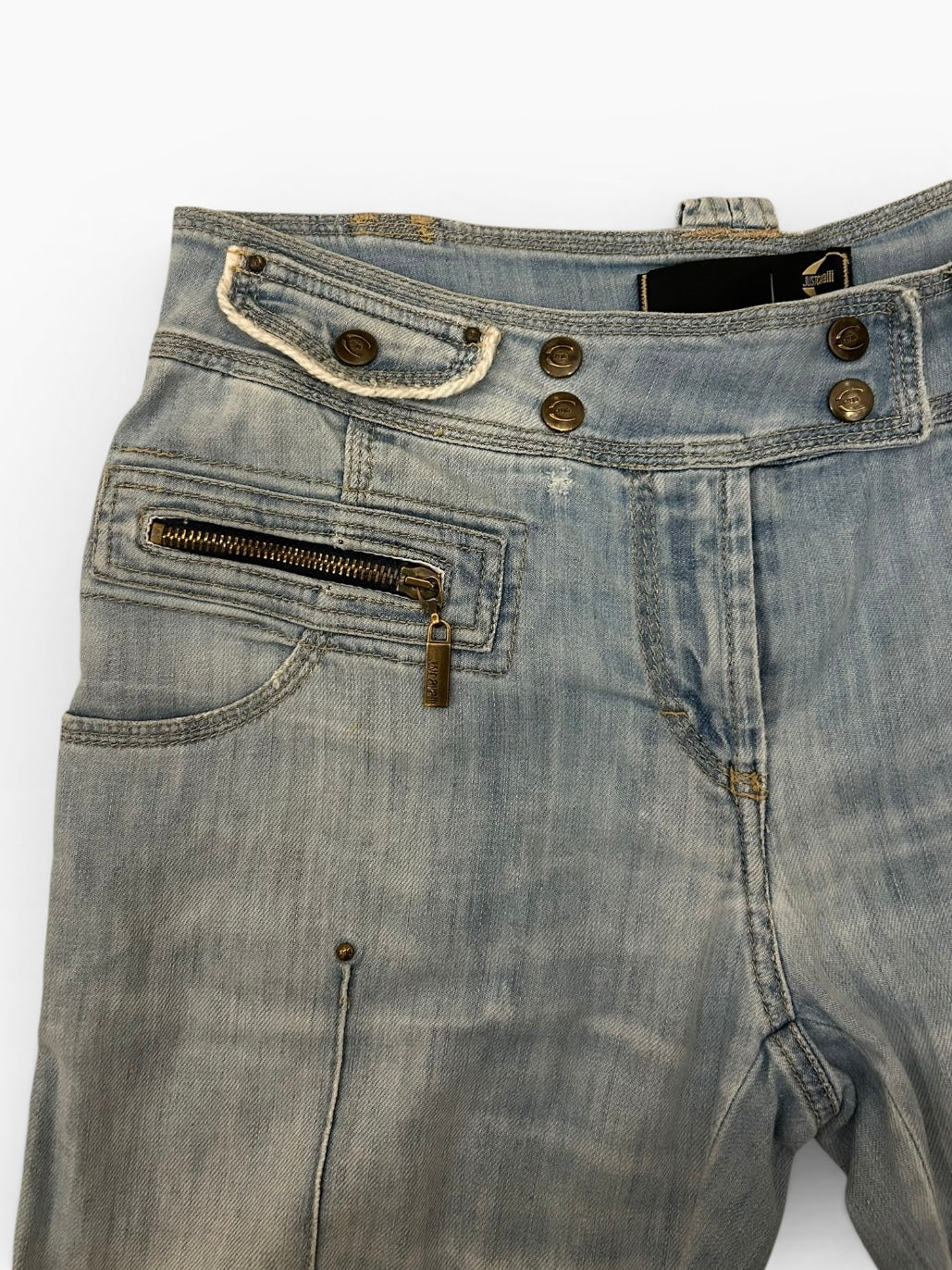 Just Cavalli Buckle Capris