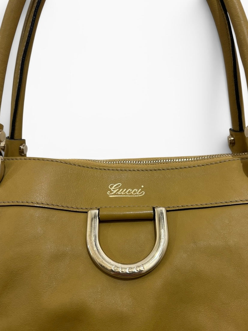 Gucci Abbey Leather Shoulder Bag