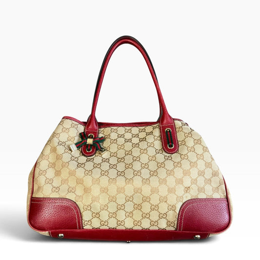 Gucci Canvas Web Princy Bag