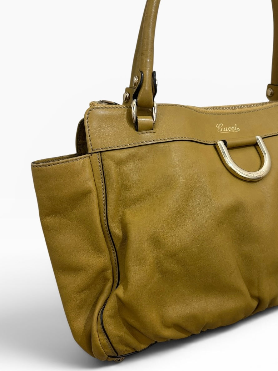 Gucci Abbey Leather Shoulder Bag