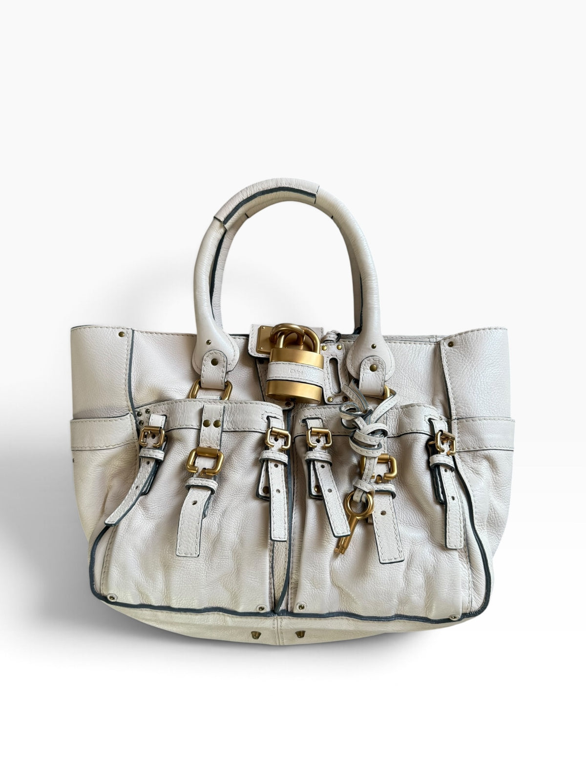 Chloe Paddington Buckle Shoulder Bag