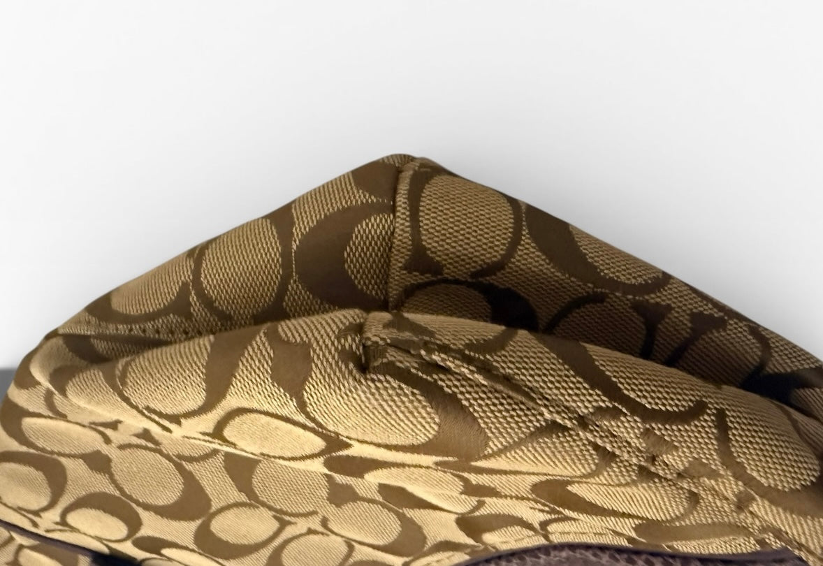 Coach Python Tote