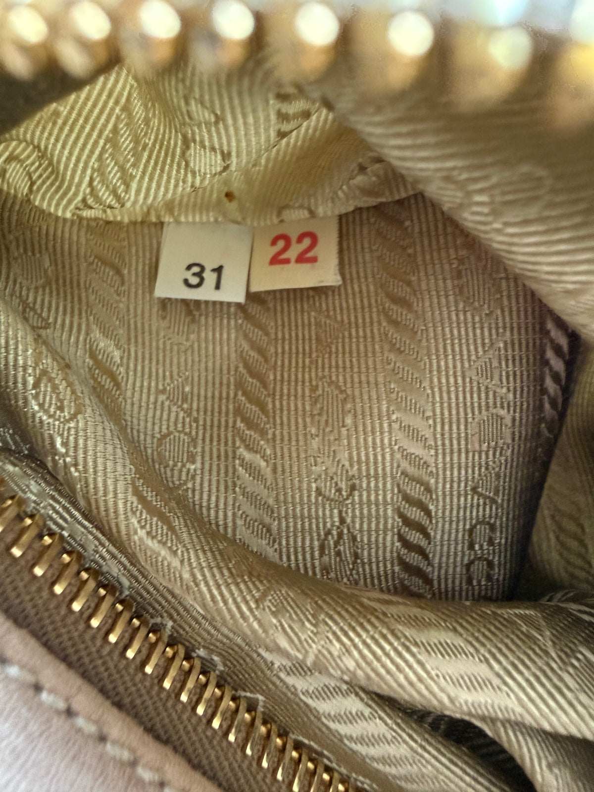 Prada Cervo Antik Deerskin Leather Shoulder Bag