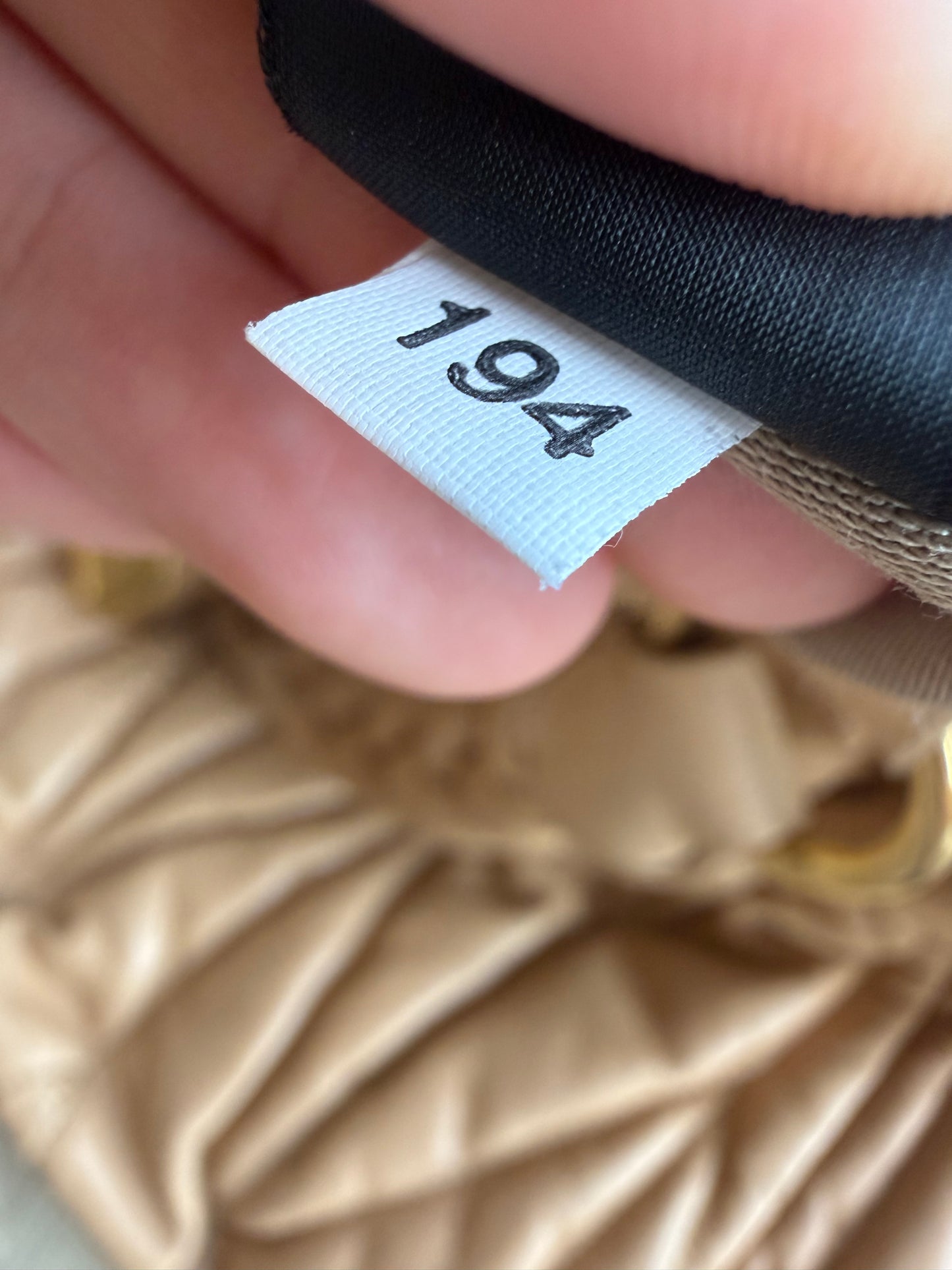 Miu Miu Coffer Matelassé Leather Bag