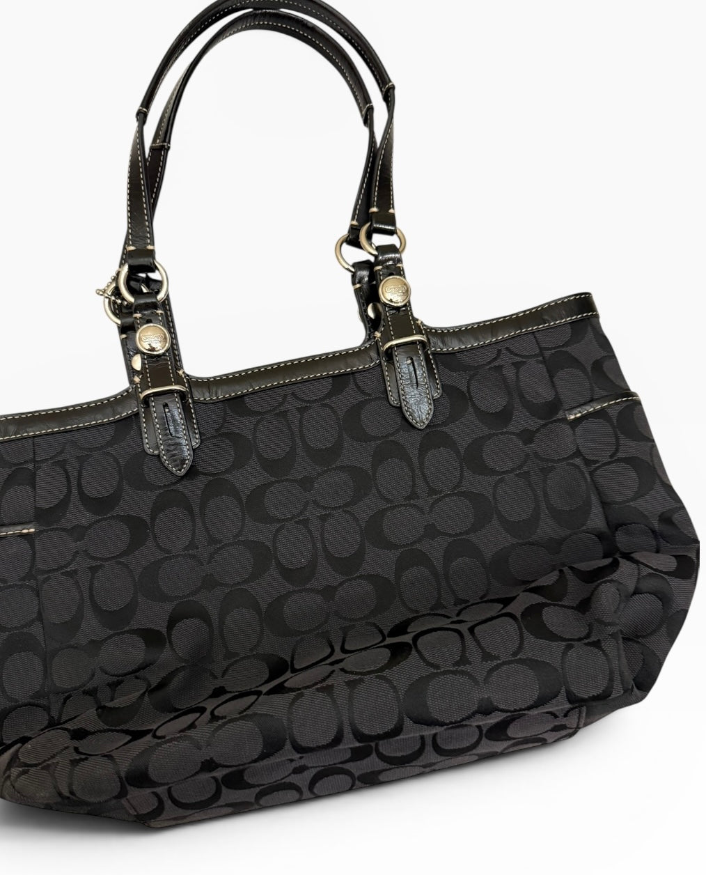 Coach Signature East West Shoulder Bag