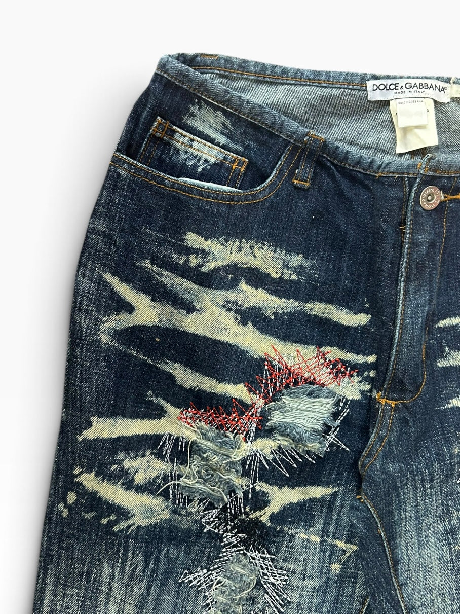Dolce & Gabbana Distressed Jeans