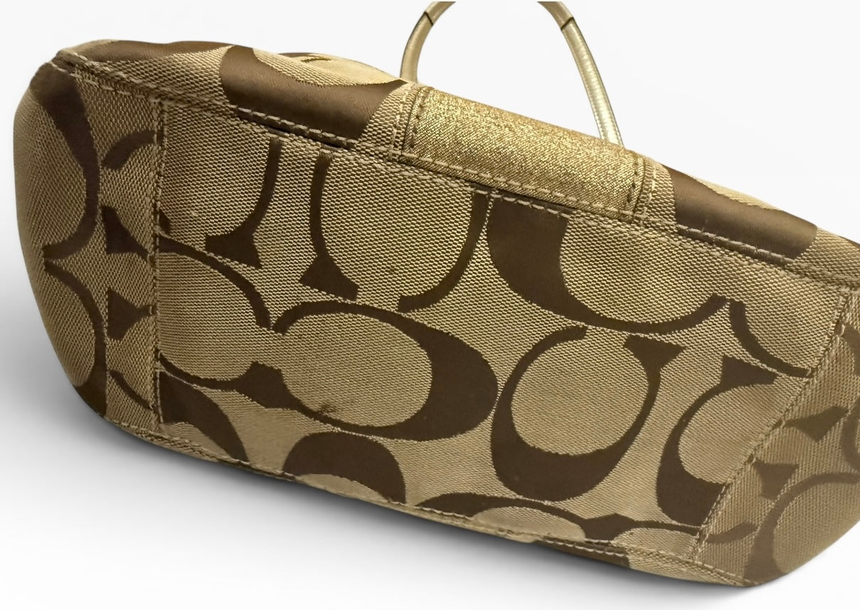 Coach Gold Tote