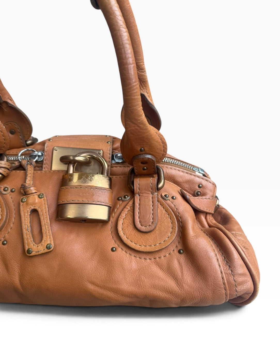 Vintage Chloé Paddington Leather Bag
