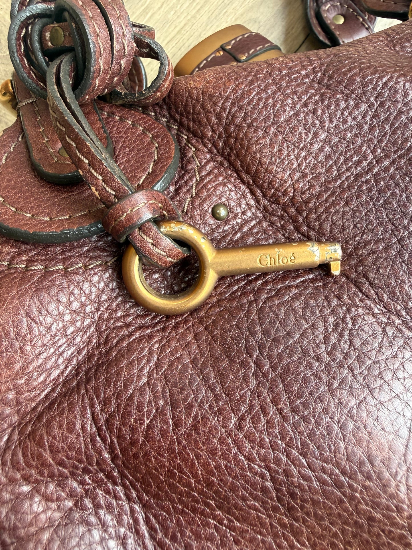 Vintage Chloé Paddington Leather Bag