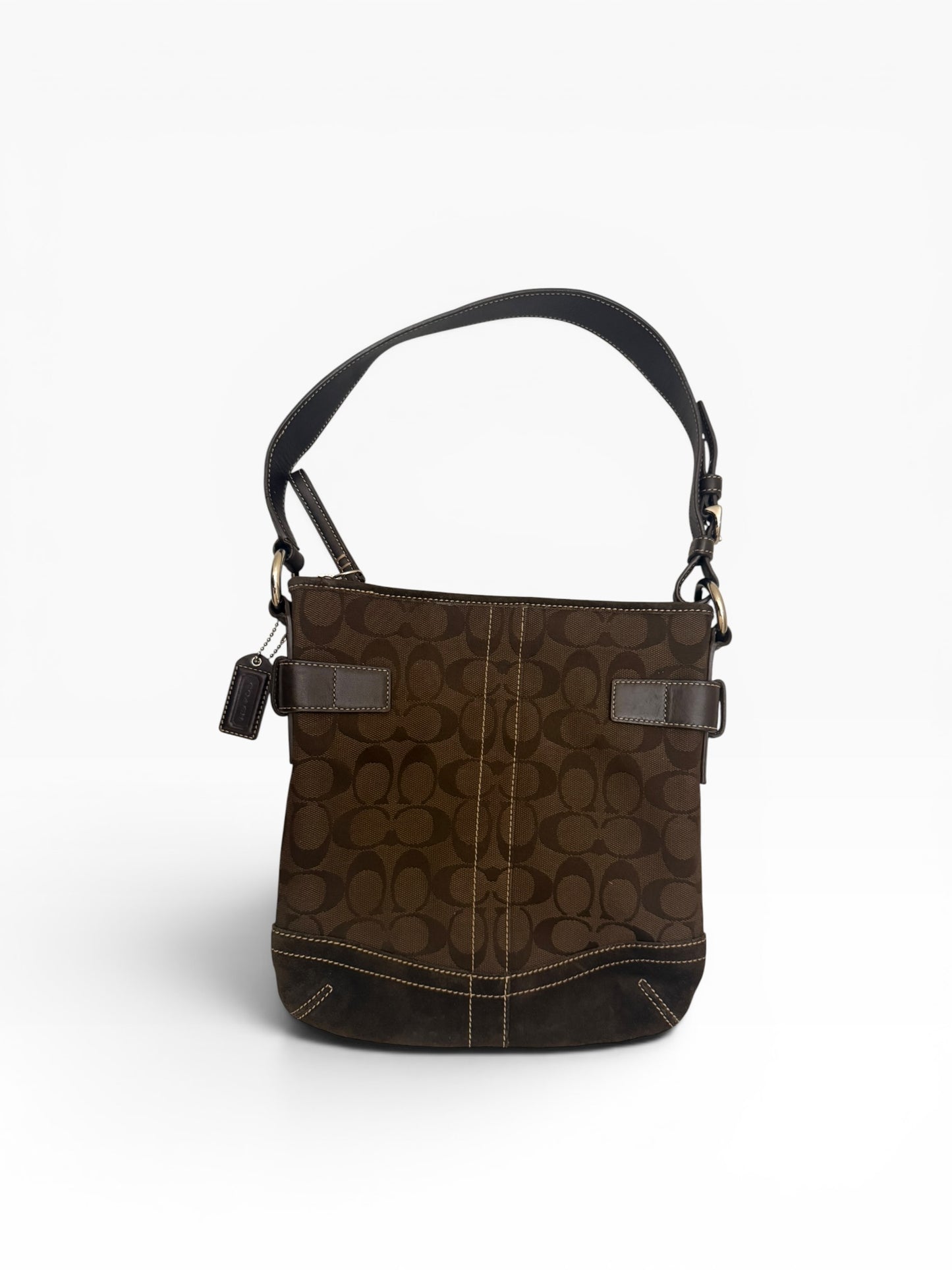 Coach Signature Buckle Duffle Bag