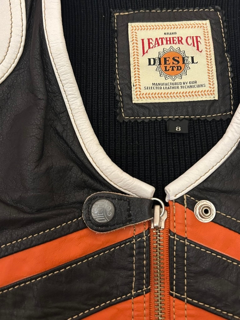 Archive Diesel Leather Vest 2