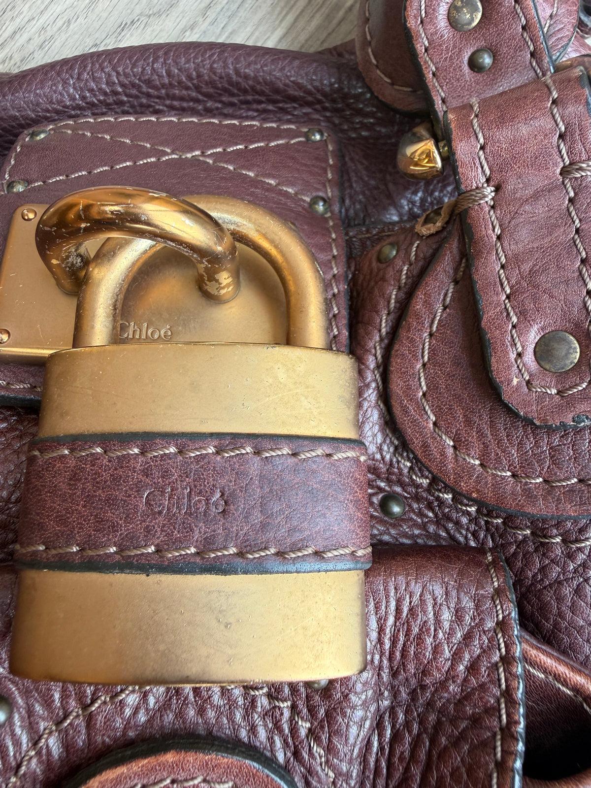 Vintage Chloé Paddington Leather Bag