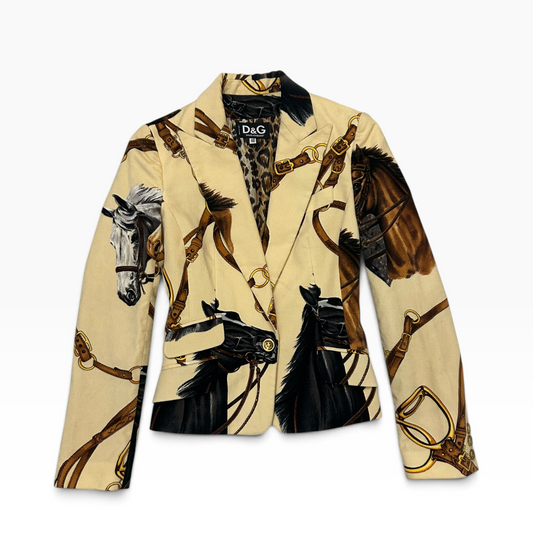 Dolce & Gabbana Equestrian Blazer