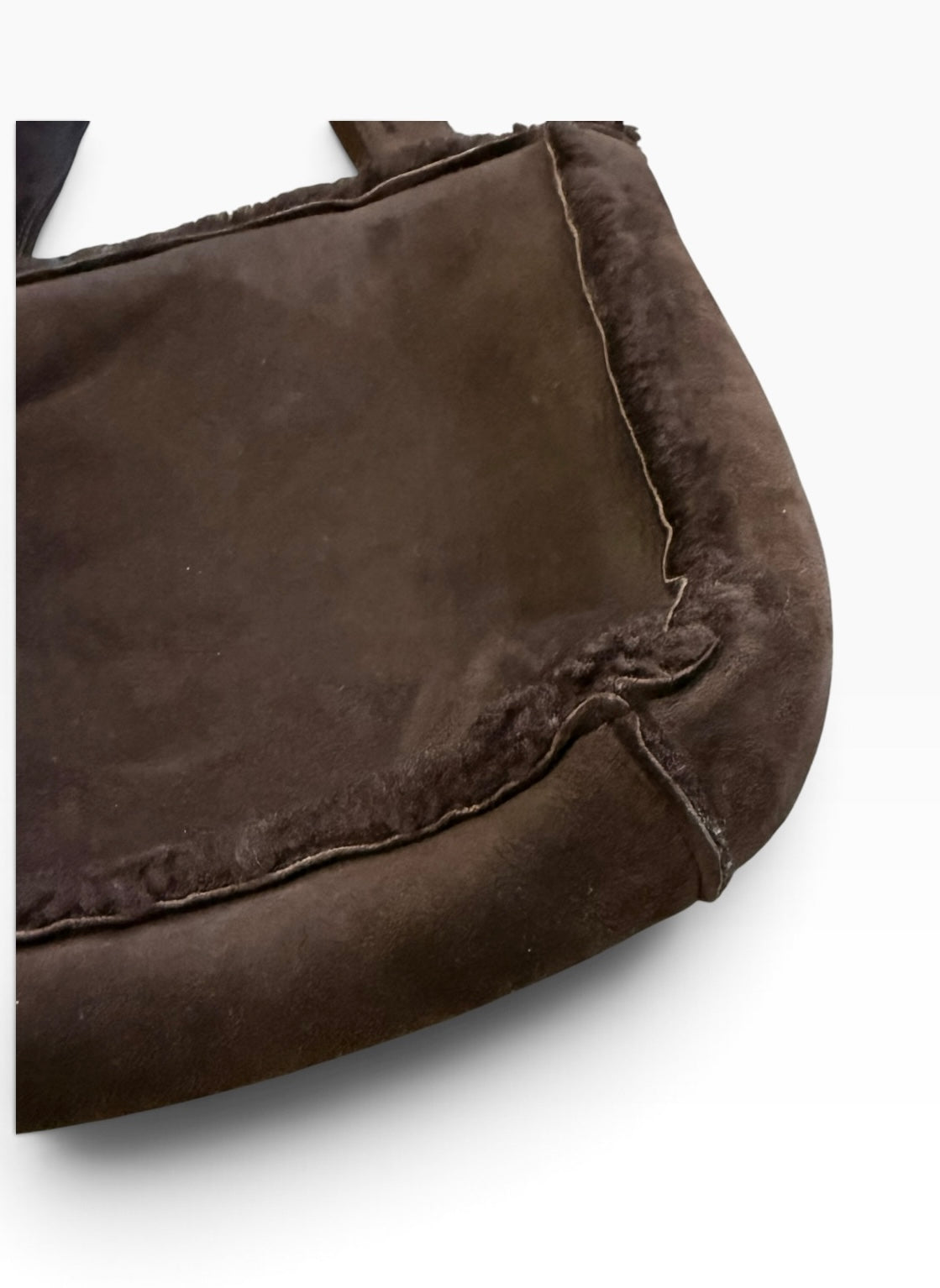 Chanel Mini Shearling Tote Bag