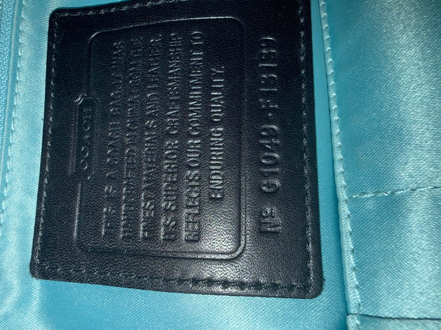Coach Jacquard Shoulder Bag