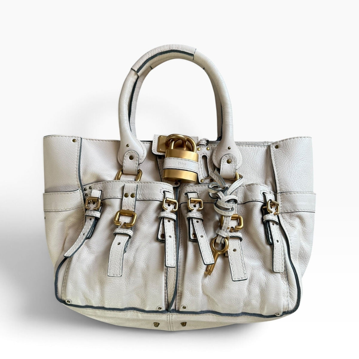 Chloe Paddington Buckle Shoulder Bag