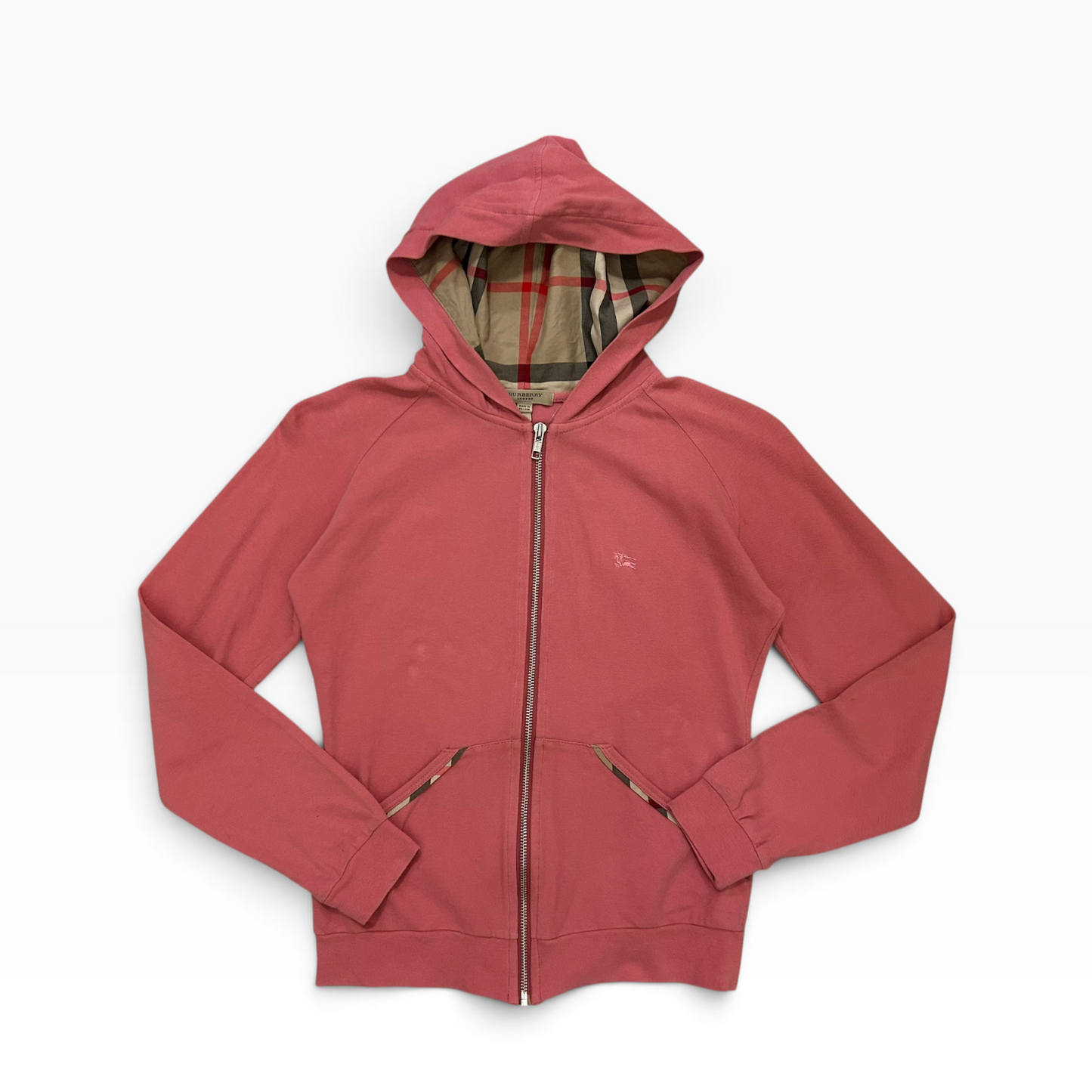 Burberry Baby Pink Zip Up