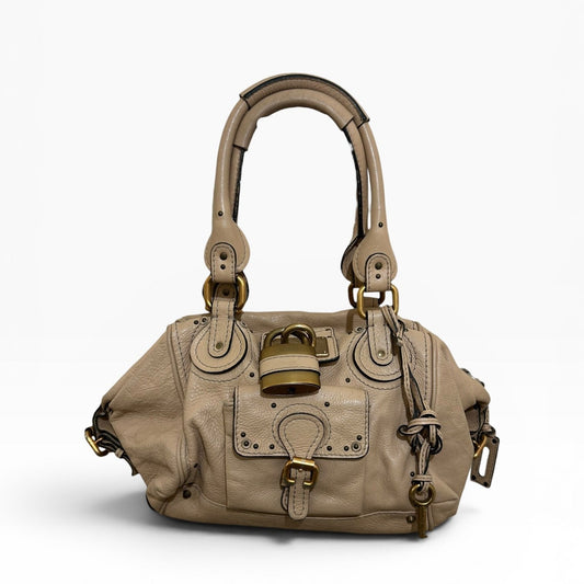 Chloe Paddington Studded Shoulder Bag