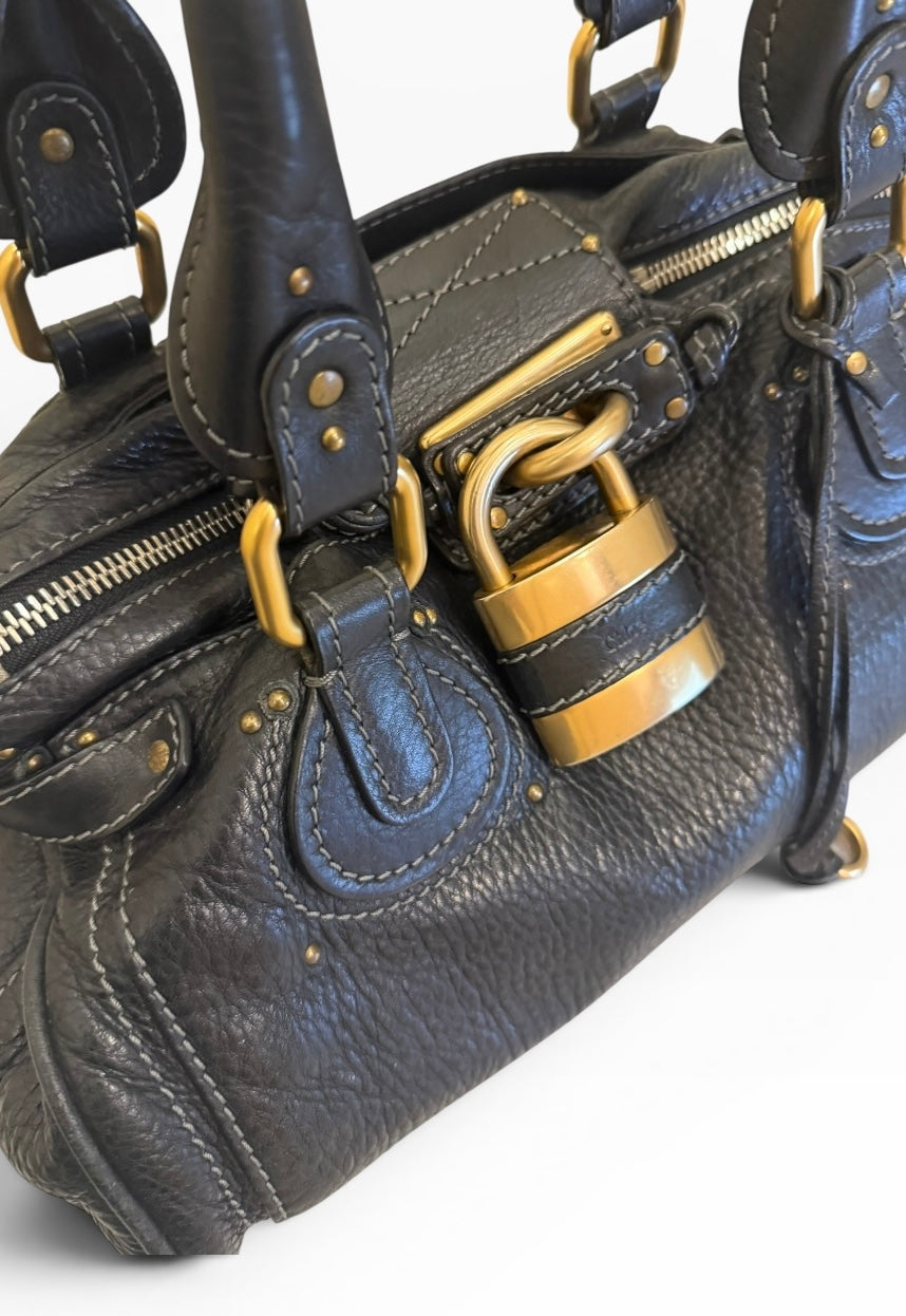 Chloe Paddington Black Shoulder Bag