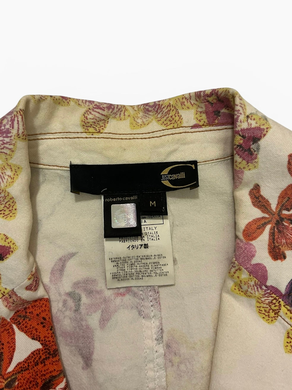 Roberto Cavalli Floral Blazer