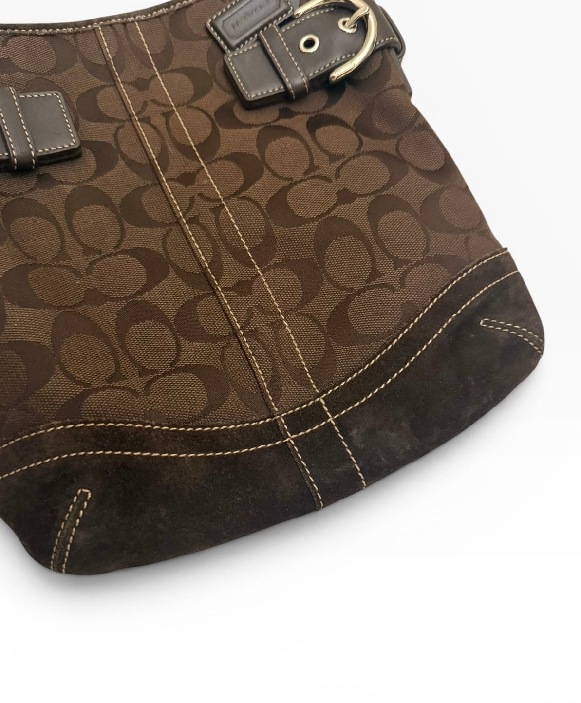 Coach Signature Buckle Duffle Bag