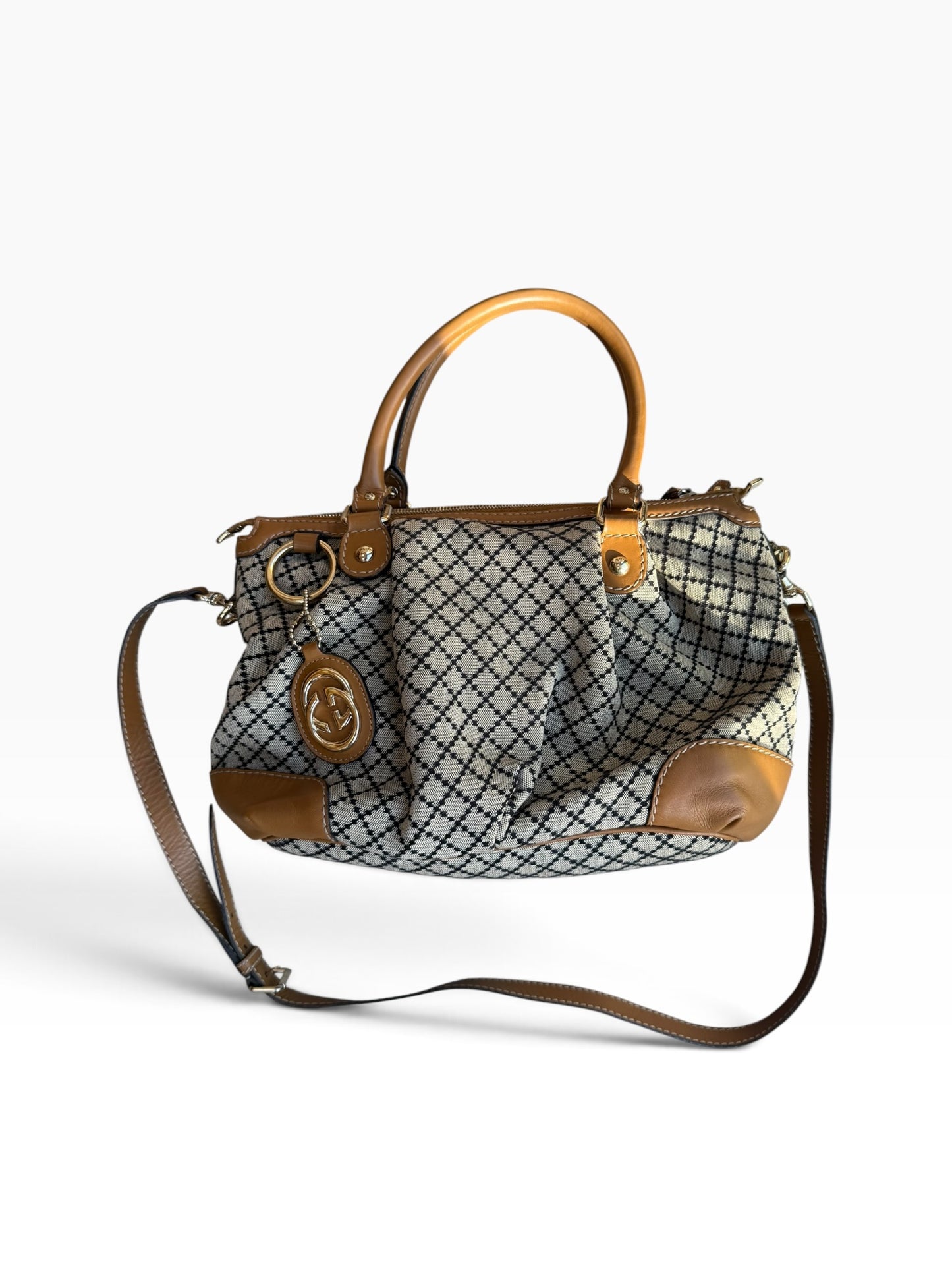 Gucci Sukey Monogram Shoulder Bag