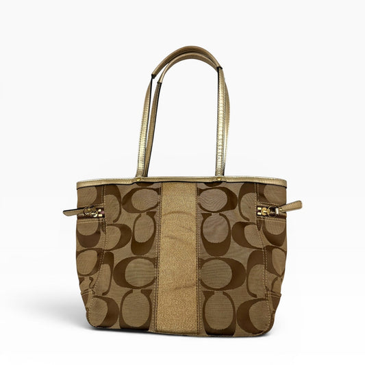 Coach Gold Tote