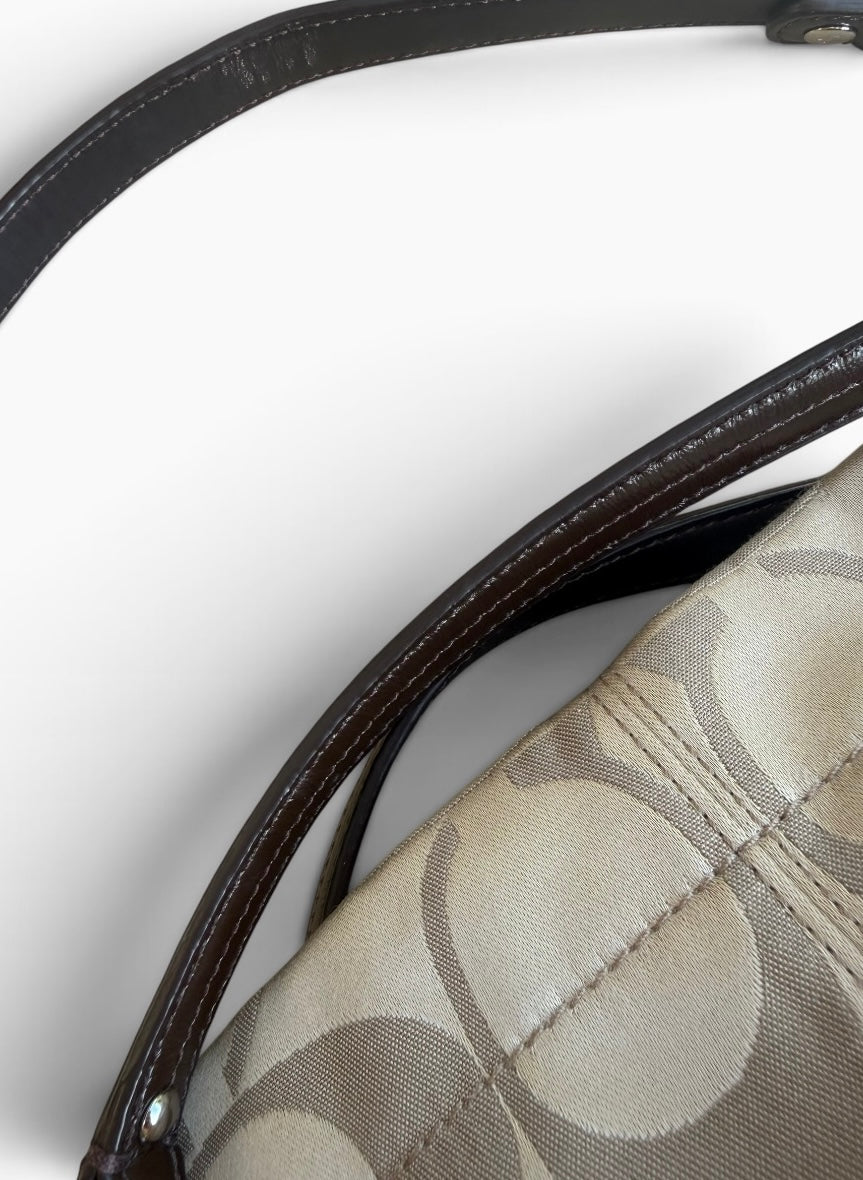Coach Signature Sateen Large Brooke Bag D1182-F16619