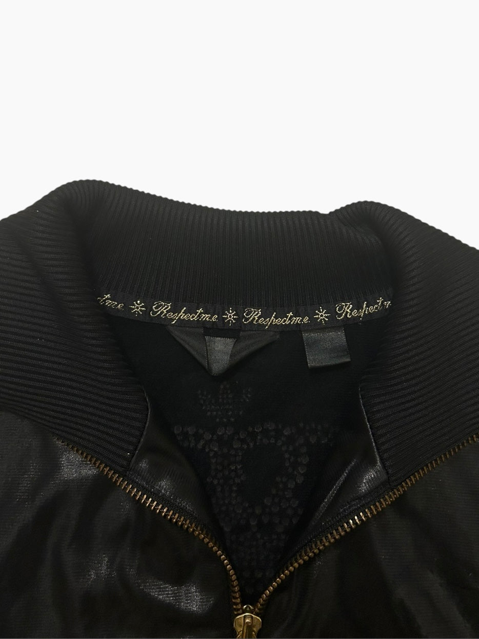 Adidas x Missy Elliot “Respect Me” Cropped Bomber