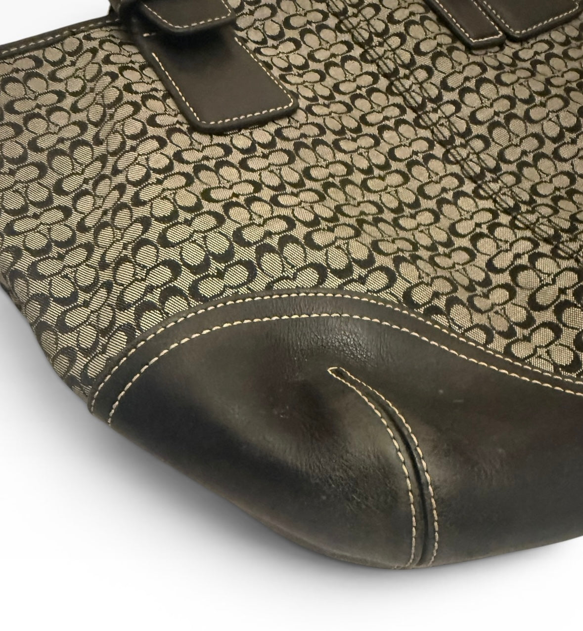 Coach Signature Buckle Tote Bag